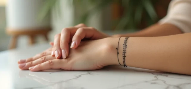 Tatouage bracelet au poignet : élégance, style et signification profonde à découvrir Tatouage bracelet au poignet : élégance, style et signification profonde à découvrir